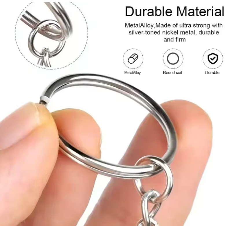 25mm Key Chain Hooks, (Sold in 10 pcs)  Basics Basics