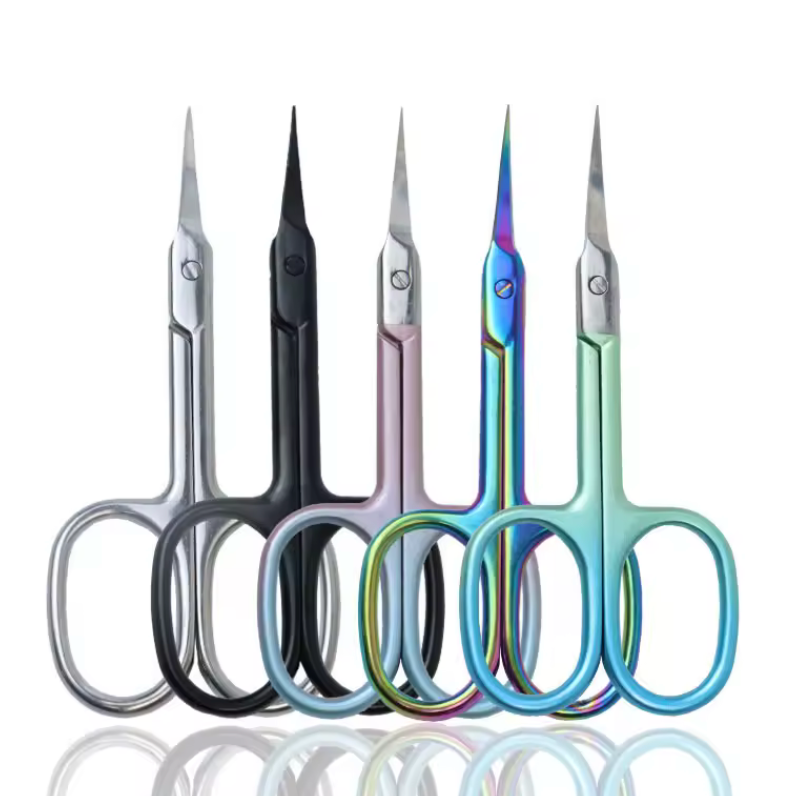 9*45cm Curved Head Stainless Steel Scissors Sharp Point, Basics Basics