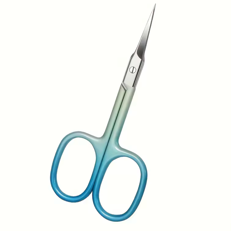 9*45cm Curved Head Stainless Steel Scissors Sharp Point, Basics Basics