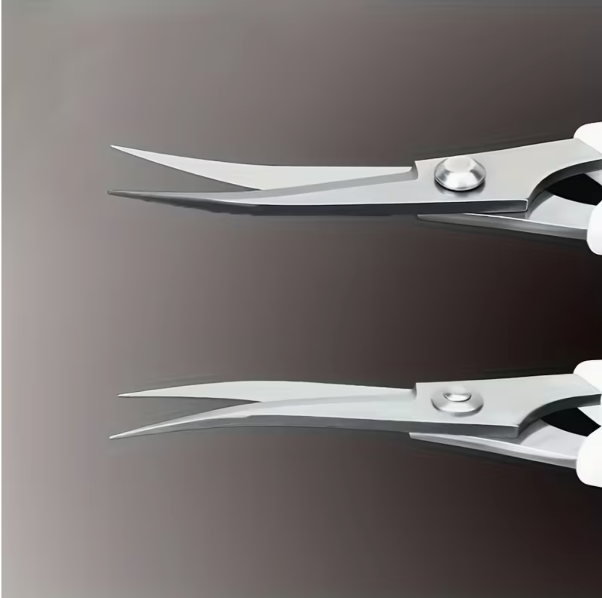 5.5" Bent Head White Handle Embroidery Scissors perfect for Tufting, Beading Scissors, Basics (Copy) Plastic Rhinestone Banding Rope
