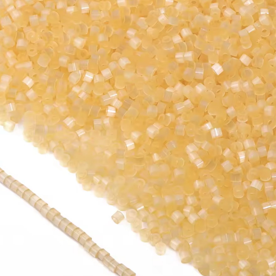 11/0 Sunny Yellow Loose Seed Beads (50g) Sundaylace Creations & Bling