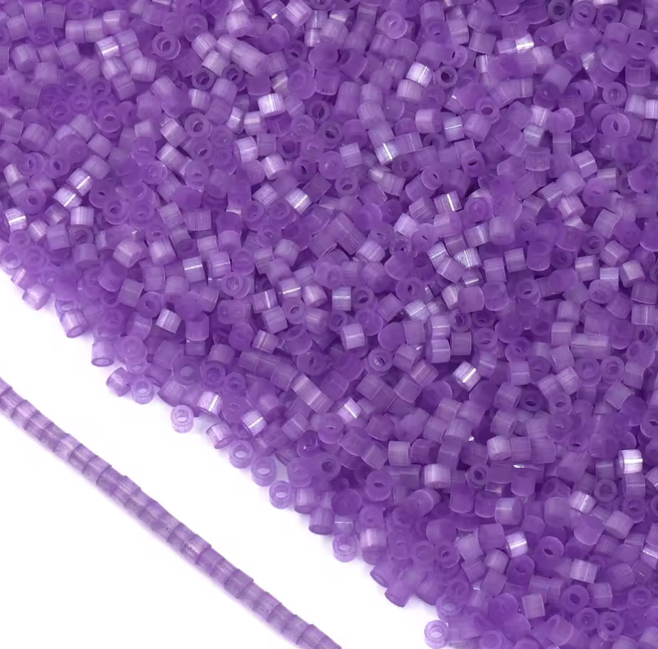 11/0 Bright Purple Loose Seed Beads (50g) Sundaylace Creations & Bling