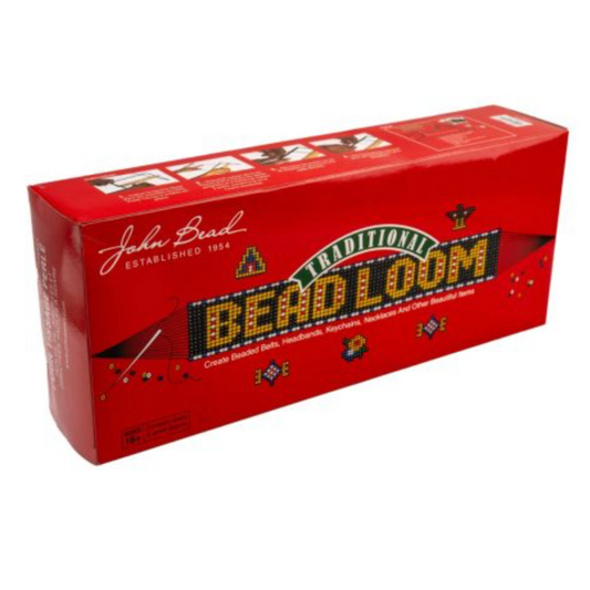 Bead Loom Kit, Red Box John Beads Brand, *Biggest Box* New Beader Basics Sundaylace Creations & Bling