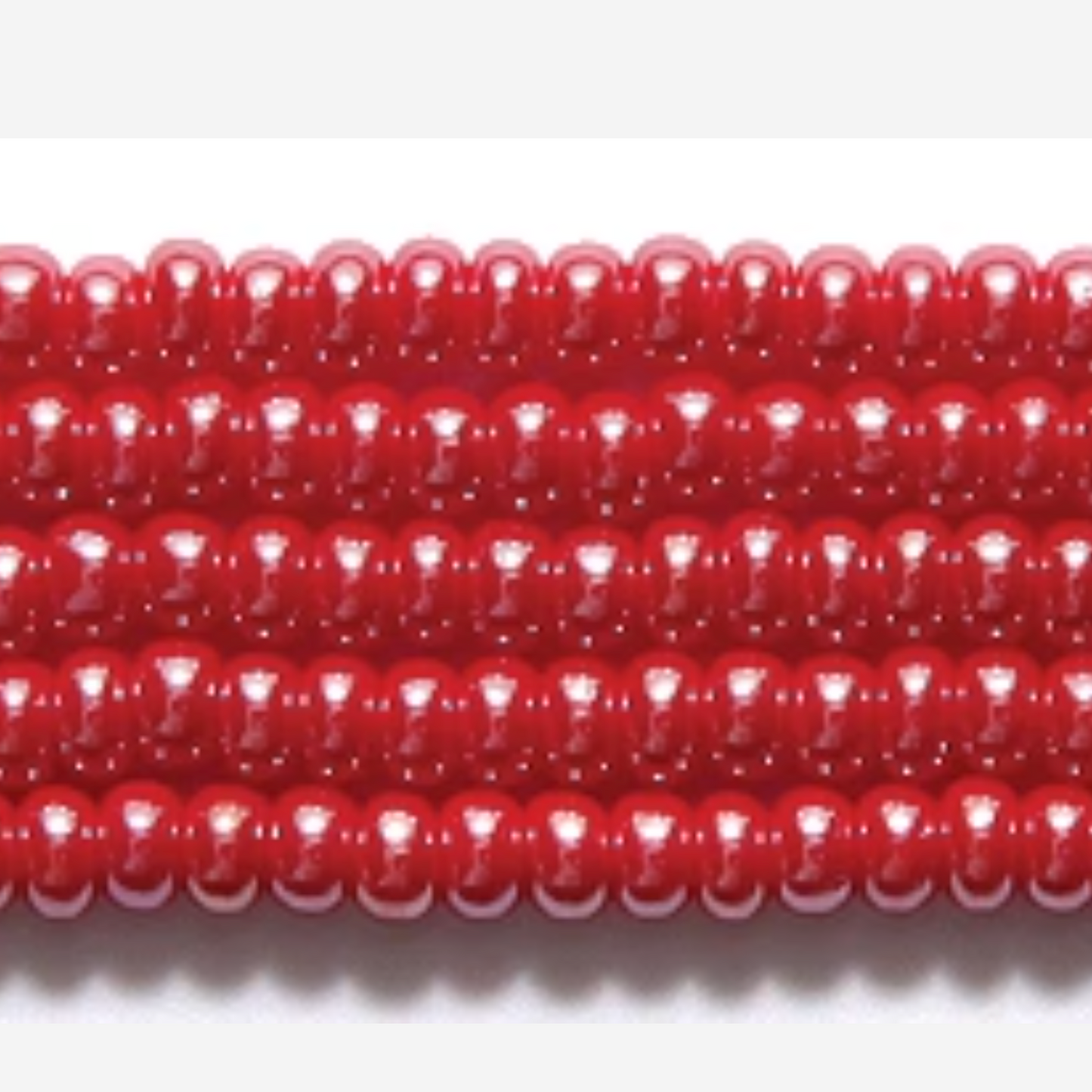 10/0 Sfinx Medium Red, (10SB344) Preciosa Seed Bead *Hank 10/0 Preciosa Seed Beads
