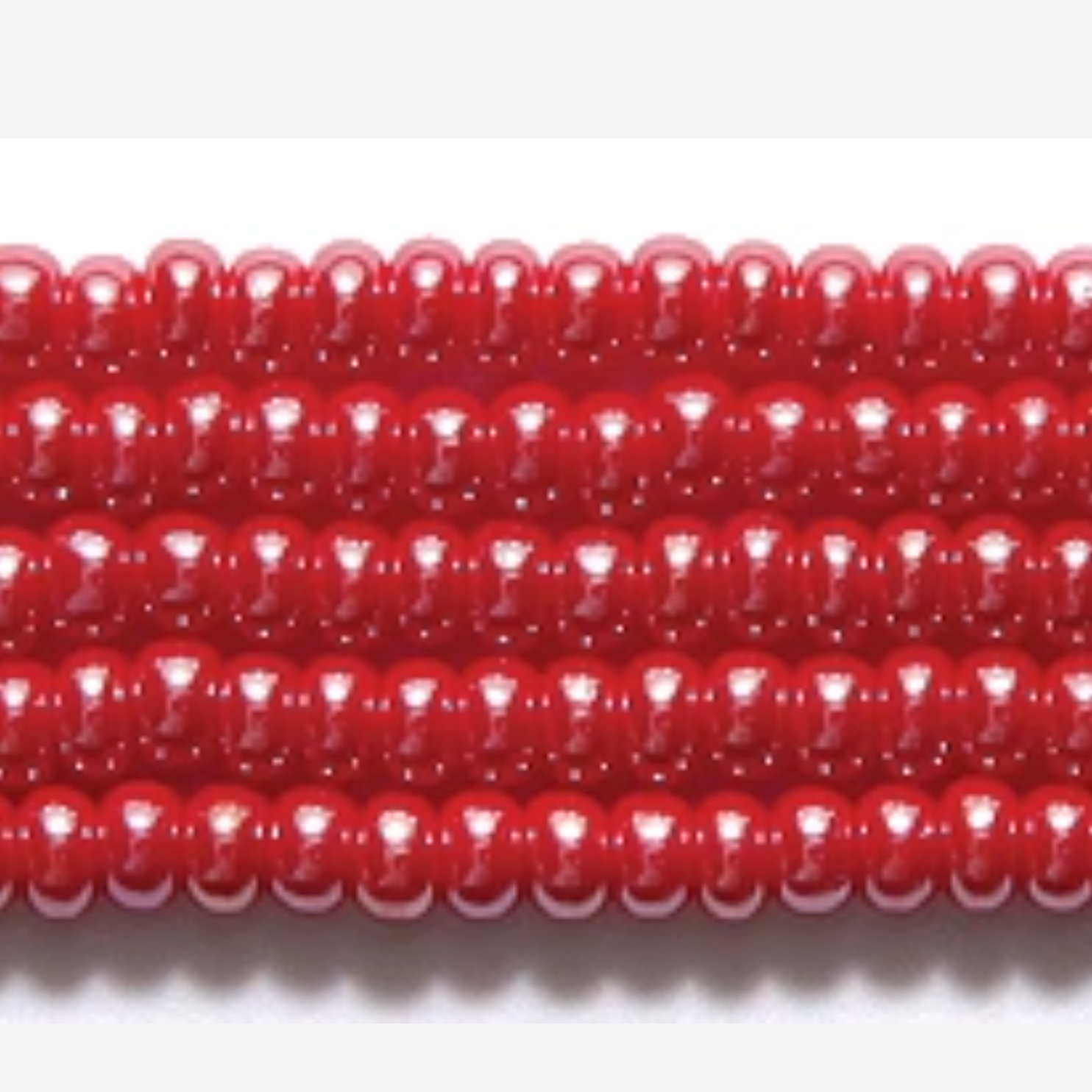 10/0 Sfinx Medium Red, (10SB344) Preciosa Seed Bead *Hank 10/0 Preciosa Seed Beads