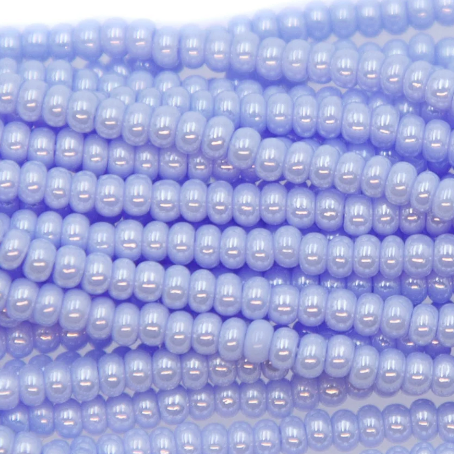 10/0 Luster Opaque Blue, (10SB360) Preciosa Seed Bead *Hank 10/0 Preciosa Seed Beads