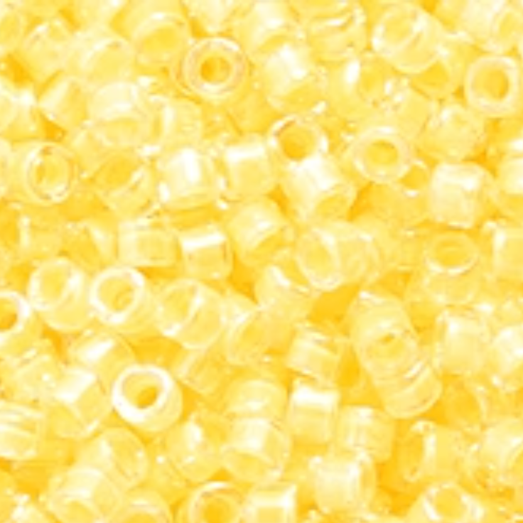 Delica 11/0 RDLuminous Sun Glow, (2032v) (5.2g) Miyuki Delica Beads