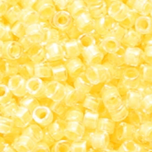 Delica 11/0 RD Luminous Sun Glow, (2032v) (5.2g) Miyuki Delica Beads