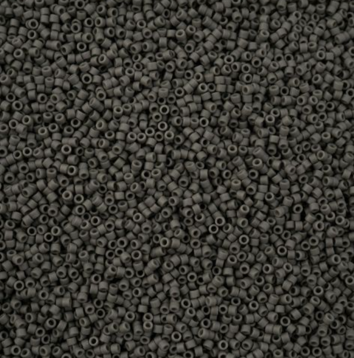 Delica 11/0 RD Opaque Matte Storm (2409v) (5.2g) Miyuki Delica Beads