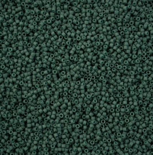 Delica 11/0 RD Opaque Dark Lagoon Matte (2407v) (5.2g) Miyuki Delica Beads
