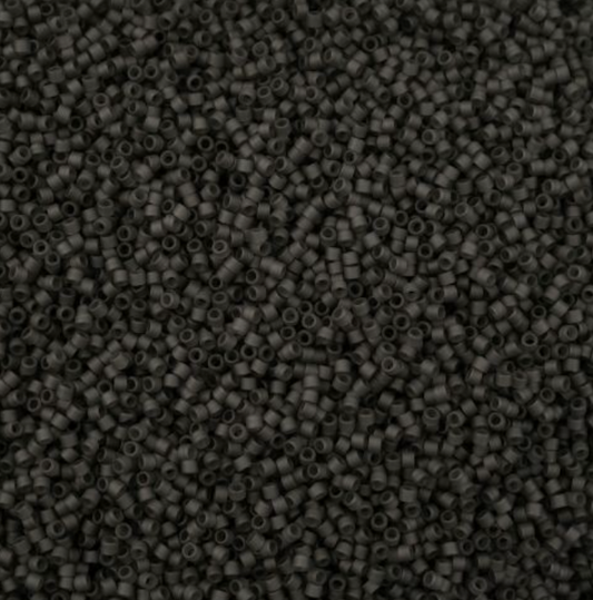 Delica 11/0 RD Dark Grey Matte (2406v) (5.2g)