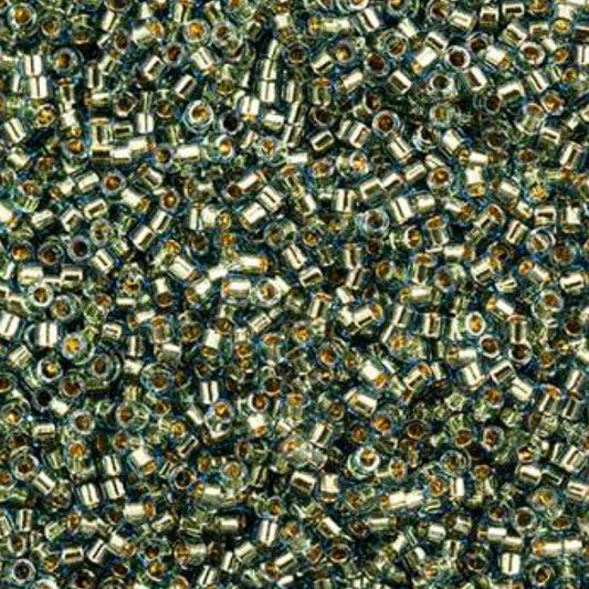 11/0 Delica Miyuki – Transparent Sea Green (2523V) (3.3g Vial) *RARE* Sundaylace Creations & Bling