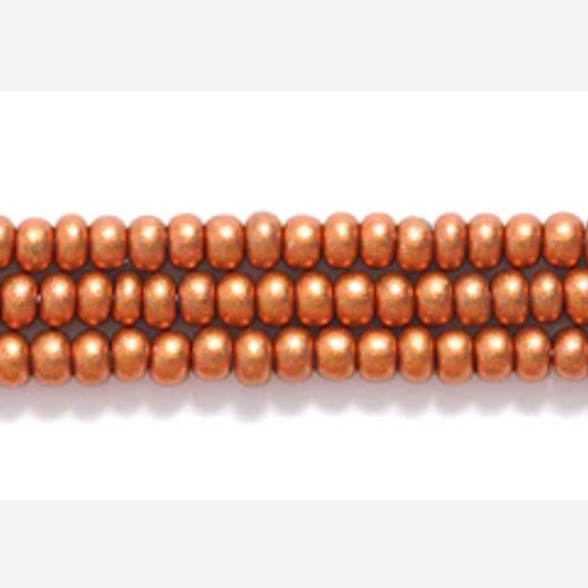 11/0 Silk Light Gold, Preciosa Seed Bead *Hank 11/0 Preciosa Seed Beads
