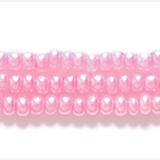11/0 Pearl Dark Pink, Preciosa Seed Bead *Hank 11/0 Preciosa Seed Beads
