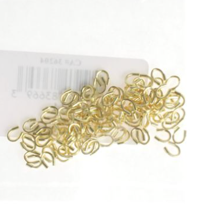 4*4mm Brass Gold Wire Guardians, Metal Findings  (Lead Free/Nickel Free) *100pcs, Basics Sundaylace Creations & Bling