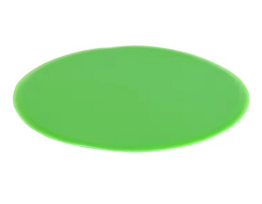 16*50mm Mint Green Pastel Easter Frosted Matte Long Oval, Sew On, Resin Gem, (Sold in Pair) Resin Gems