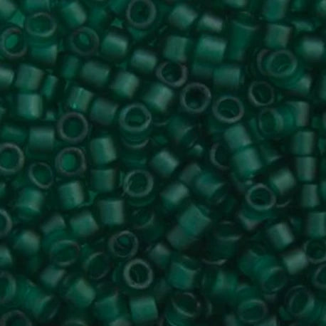 Delica 11/0 Emerald Matte-Dyed (0776v) (5.2g) Miyuki Delica Beads