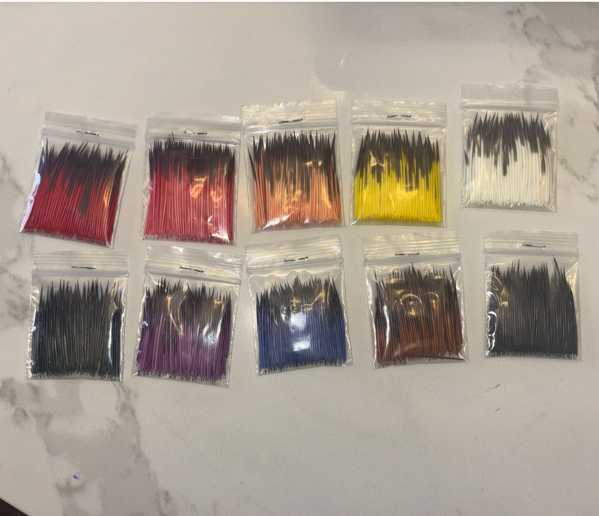 Porcupine Quills - 1g for Quillwork Beading, Basics Sundaylace Creations & Bling