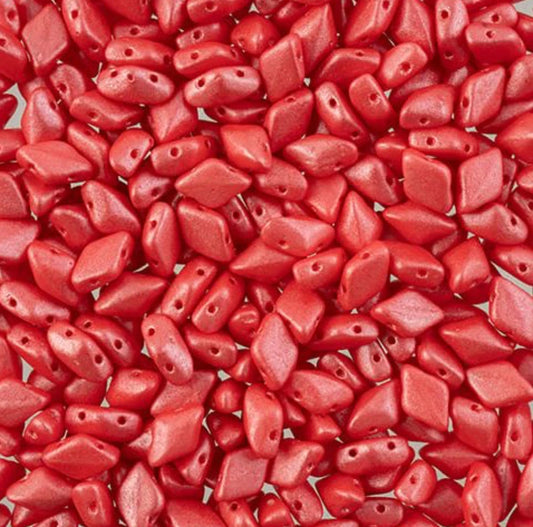 Matubo Czech Gemduo 2-Hole - Pearl Shine Rose 02010-24003 ( 5g) Matubo Czech Seed Beads