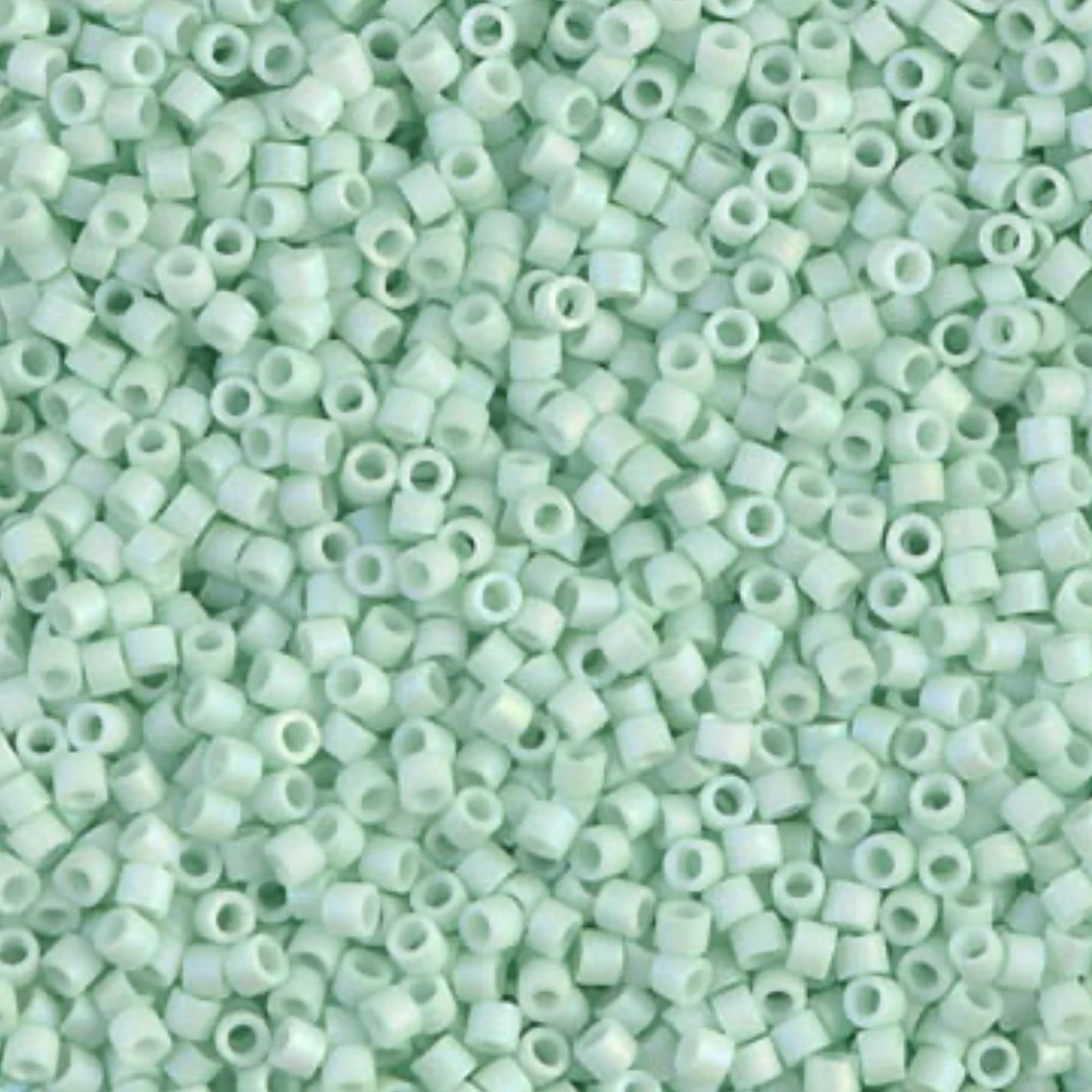 Delica 11/0 RD Matte Opaque Light Mint AB (1526v) Miyuki Delica Beads