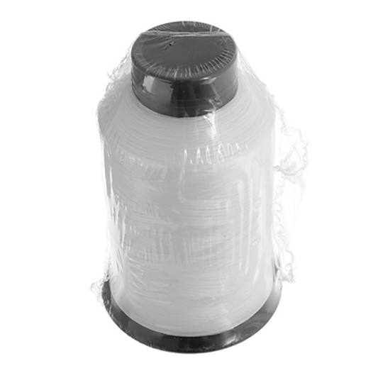 COATS Beading Thread White/Black Size B Spool - 3oz Cone 2505yds *COATS Brand Bonded