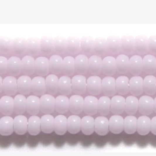 10/0 Pale Pink Petal, Preciosa Seed Beads *Hank 10/0 Preciosa Seed Beads