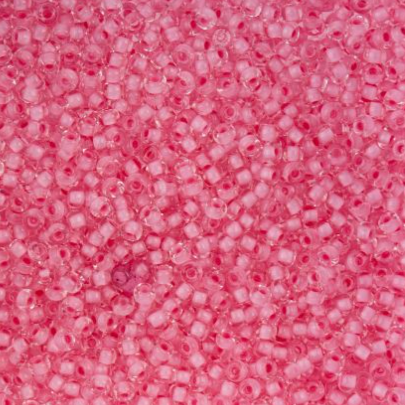 10/0 Pink Colour lined Terra, Preciosa Seed Beads 10/0 Preciosa Seed Beads