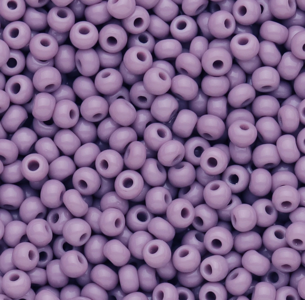 10/0 Mauve Opaque, Preciosa Seed beads 10/0 Preciosa Seed Beads