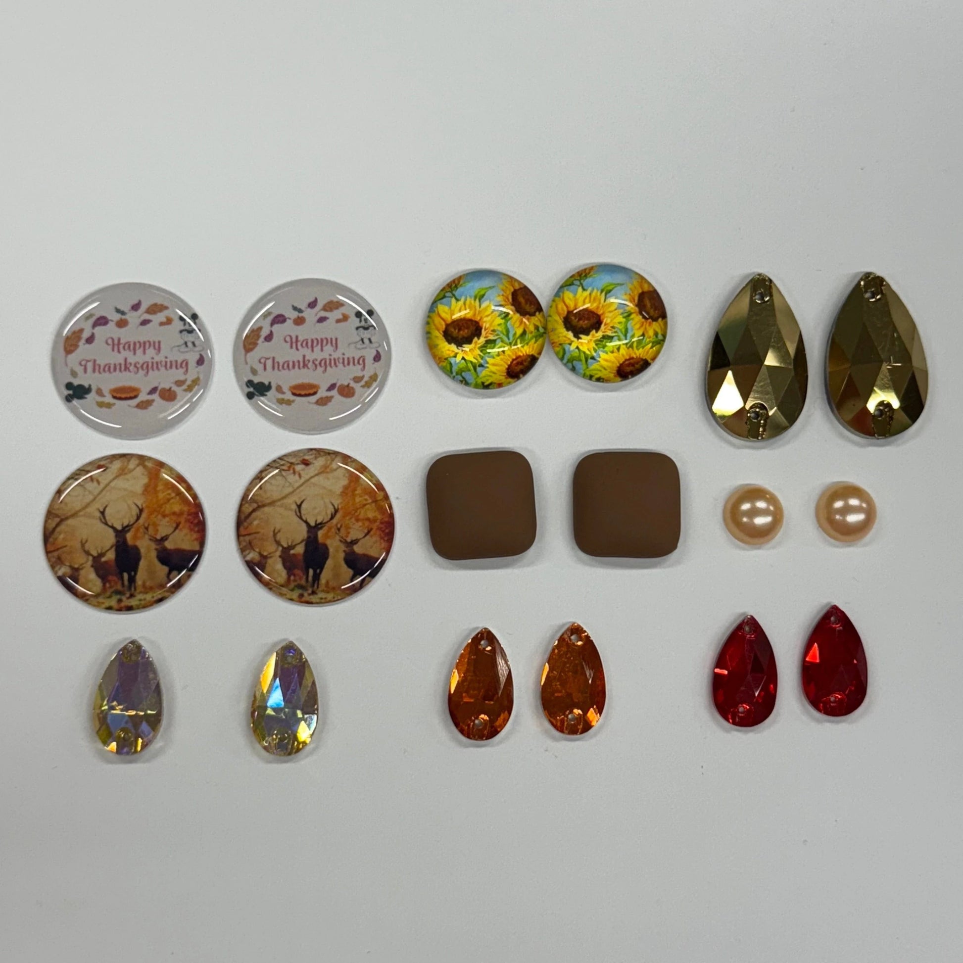 Autumn Vibes 2025 -  Resin Cabs Gem Set 9 Gems Sets, Promotions Promotions