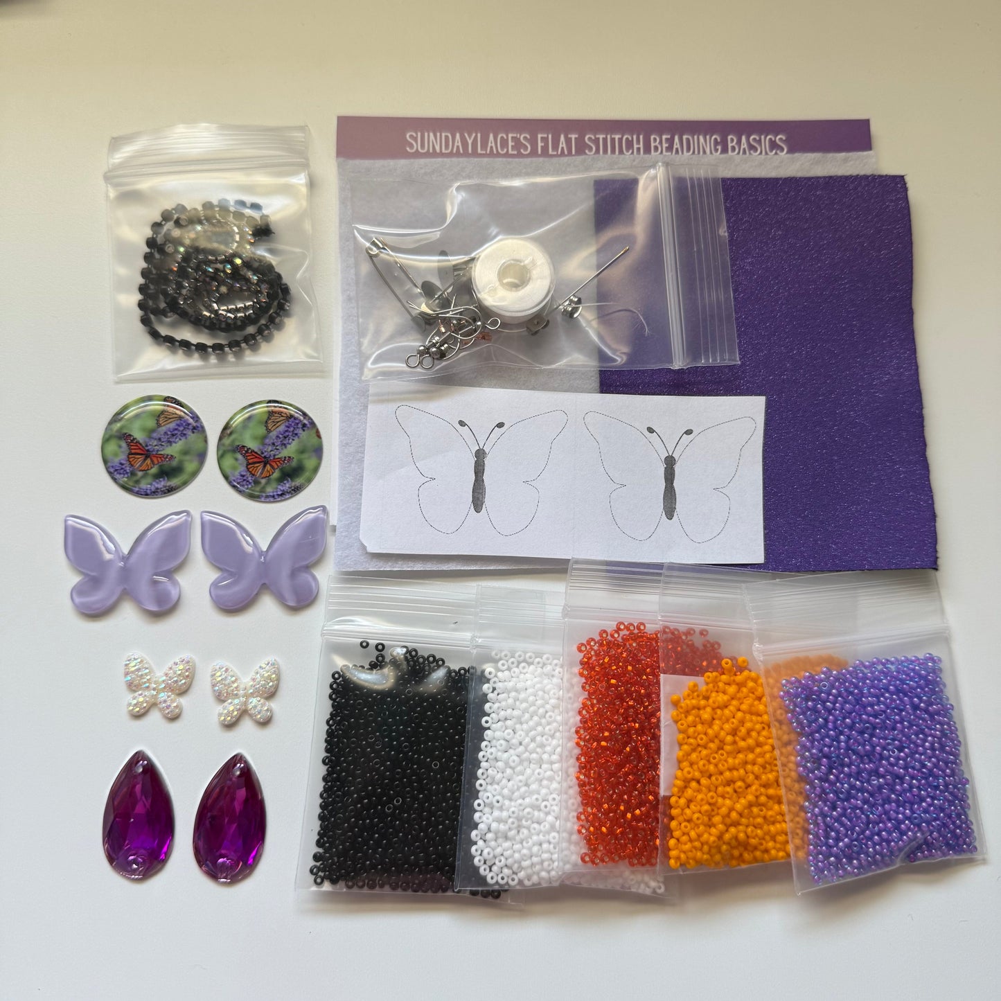 'Butterfly' Beading Starter Kit,  Promotion Promotion