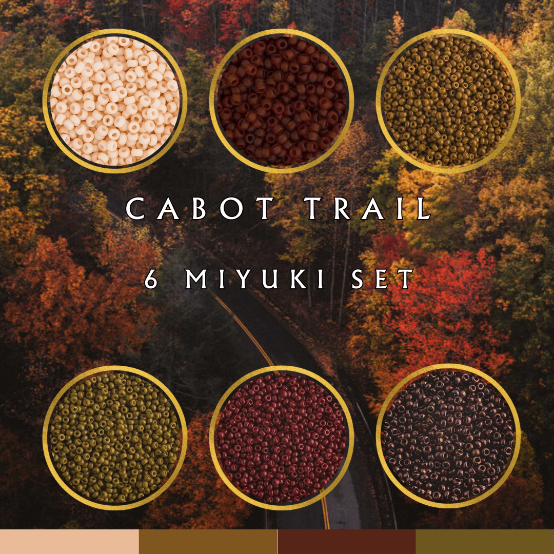 Cabot Trail Set, 11/0 Miyuki Seed Beads, Set of 6 x 22g vials Promotions