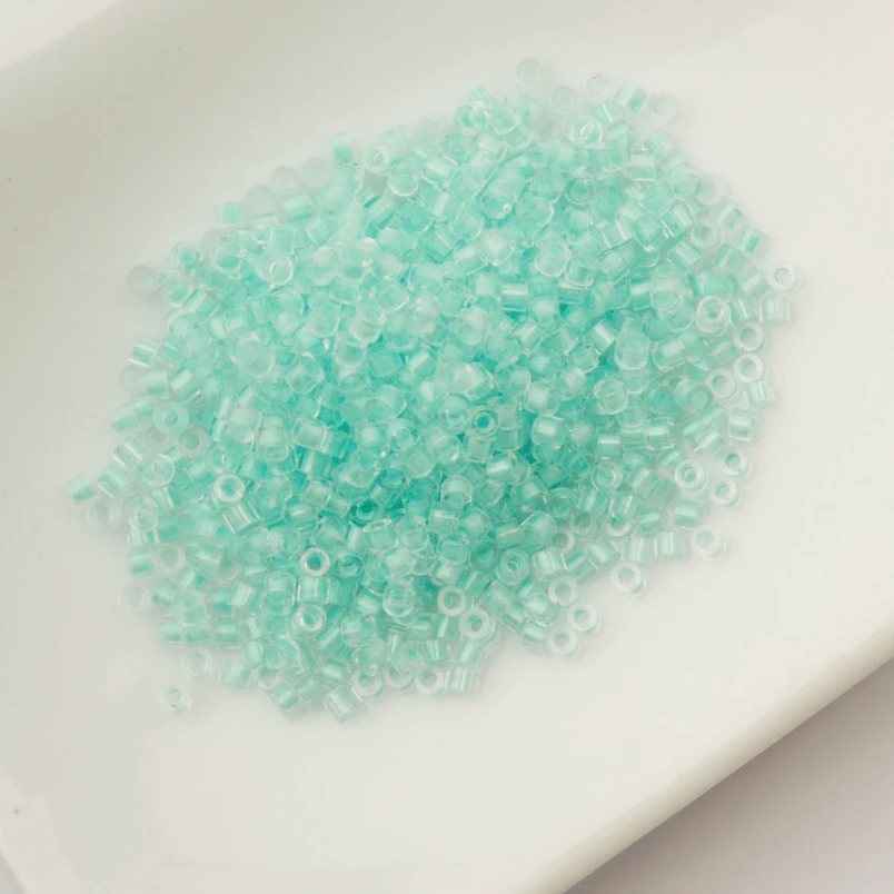 Cylin Bead 11/0 25g Bag Glow in Dark - Turquoise (Glow Green-Blue) Cylin Bead 11/0