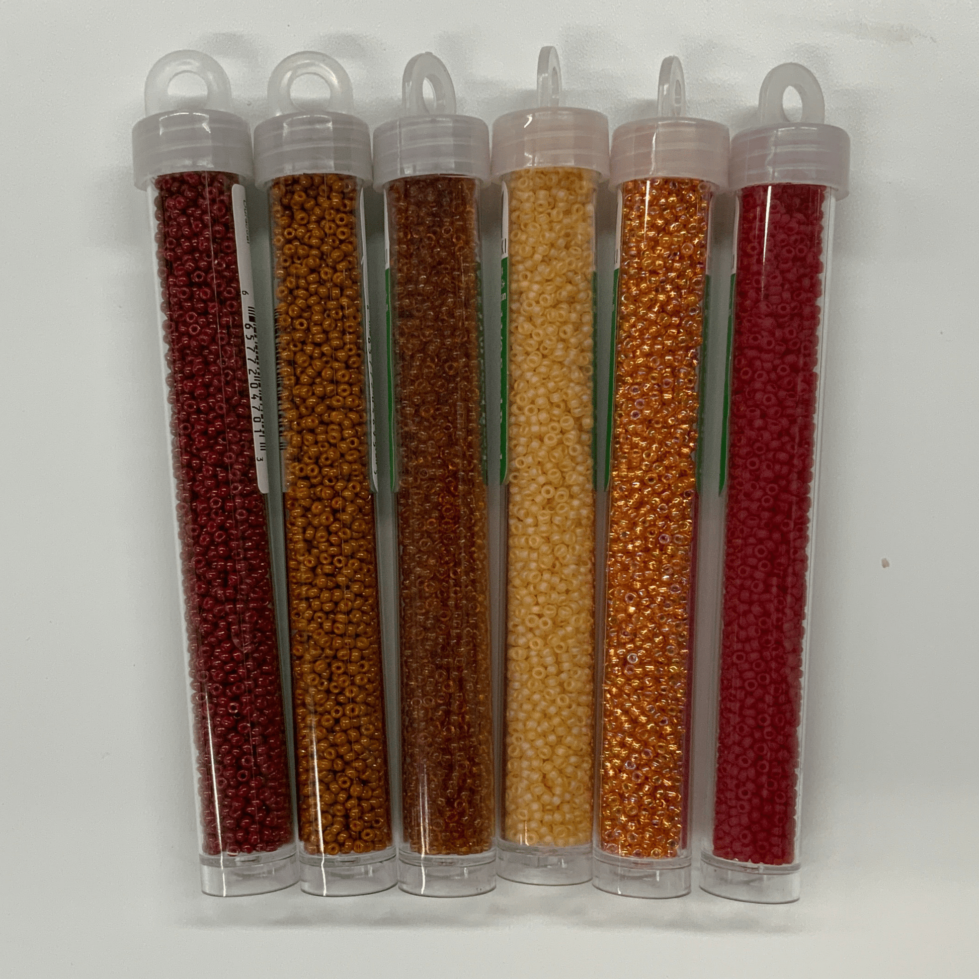 “Dark Autumn Vibes” 6 x Miyuki 11/0 Seedbeads, Promotions Miyuki Seed Bead 11/0