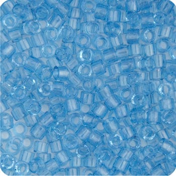 Delica 11/0 RD Blue Transparent Glazed Luster (0113v) Delica Beads
