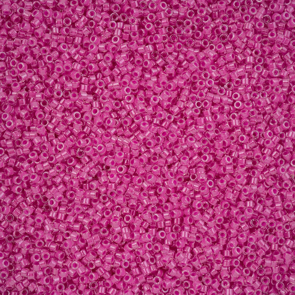 Delica 11/0 RD Hot Magenta Luminous Neon Color (2037v) Delica Beads