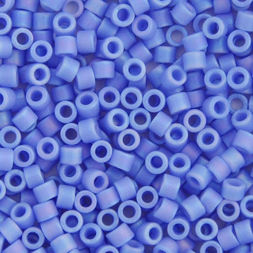 Delica 11/0 RD Light Blue Opaque AB Matte (0881v) Delica Beads