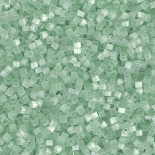 Delica 11/0 RD Mint Silk Satin (0828v) *NEW Delica Beads