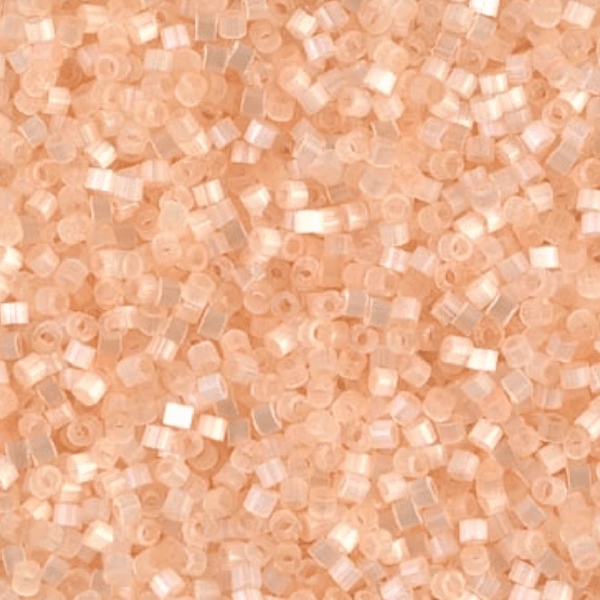 Delica 11/0 RD Pale Apricot Silk Satin (0821v) *NEW Delica Beads