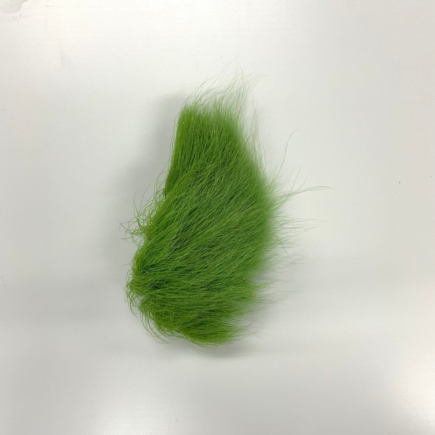 Kelly green Caribou Fur Dyed Natural Caribou Fur 1×3 inch Strip for Tufting! Promotions