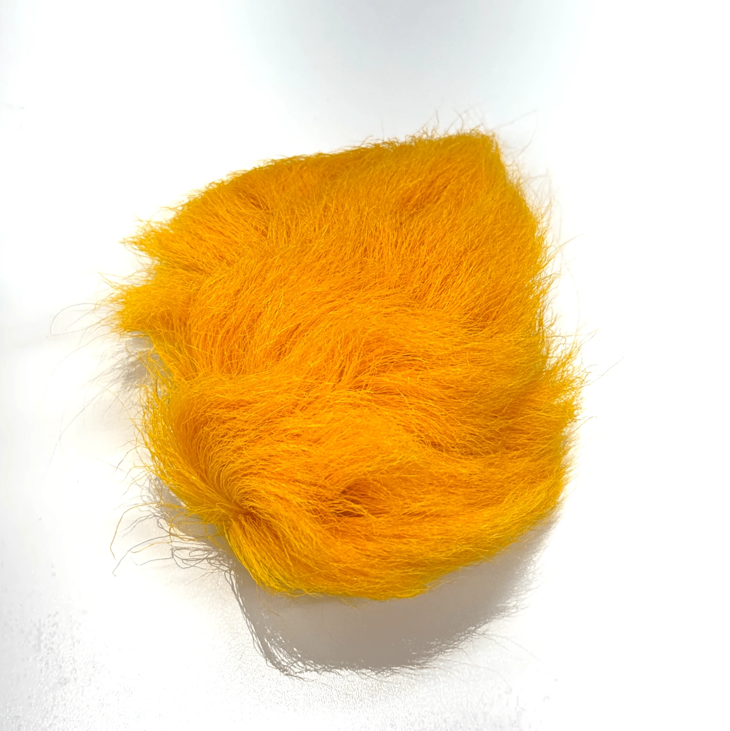 Golden Yellow Caribou Fur Dyed Natural Caribou Fur 1×3 inch Strip for Tufting! Promotions