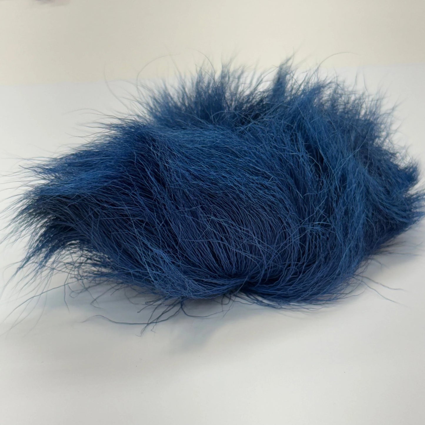 Medium Blue Caribou Fur Dyed Natural Caribou Fur 1×3 inch Strip for Tufting! Promotions