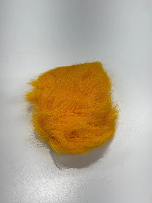 Dyed Natural Caribou Fur 1×3 inch Strip for Tufting! Promotions