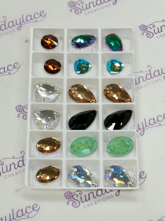 "Enchanted Forest" Fancy Glass Gem Set, Anniversary Promotions Promotions