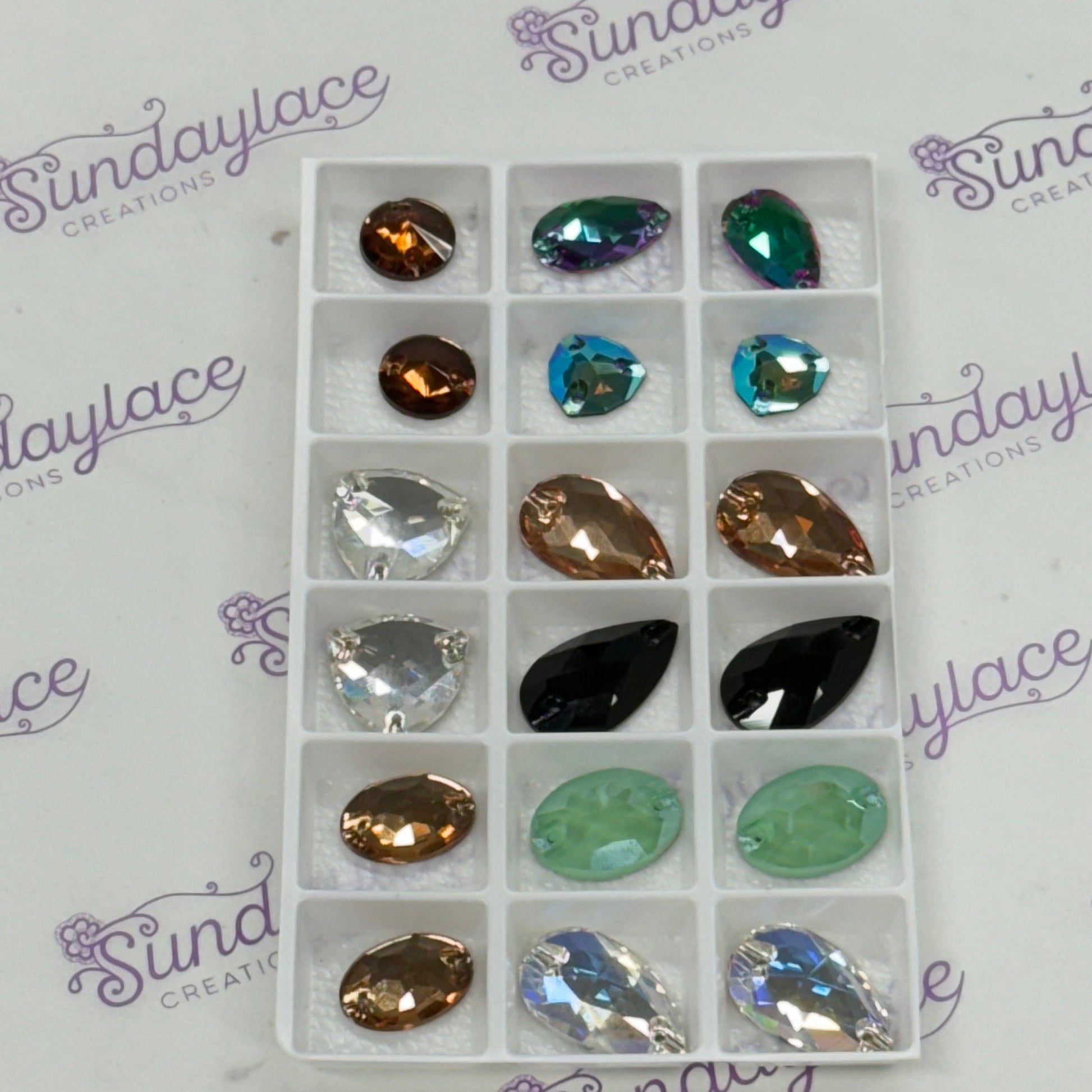 "Enchanted Forest" Fancy Glass Gem Set, Anniversary Promotions Promotions