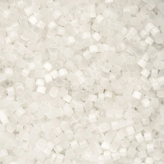 Cylin Bead 11/0 25g Bag – Crystal Silk Satin Cylin Beads John Beads