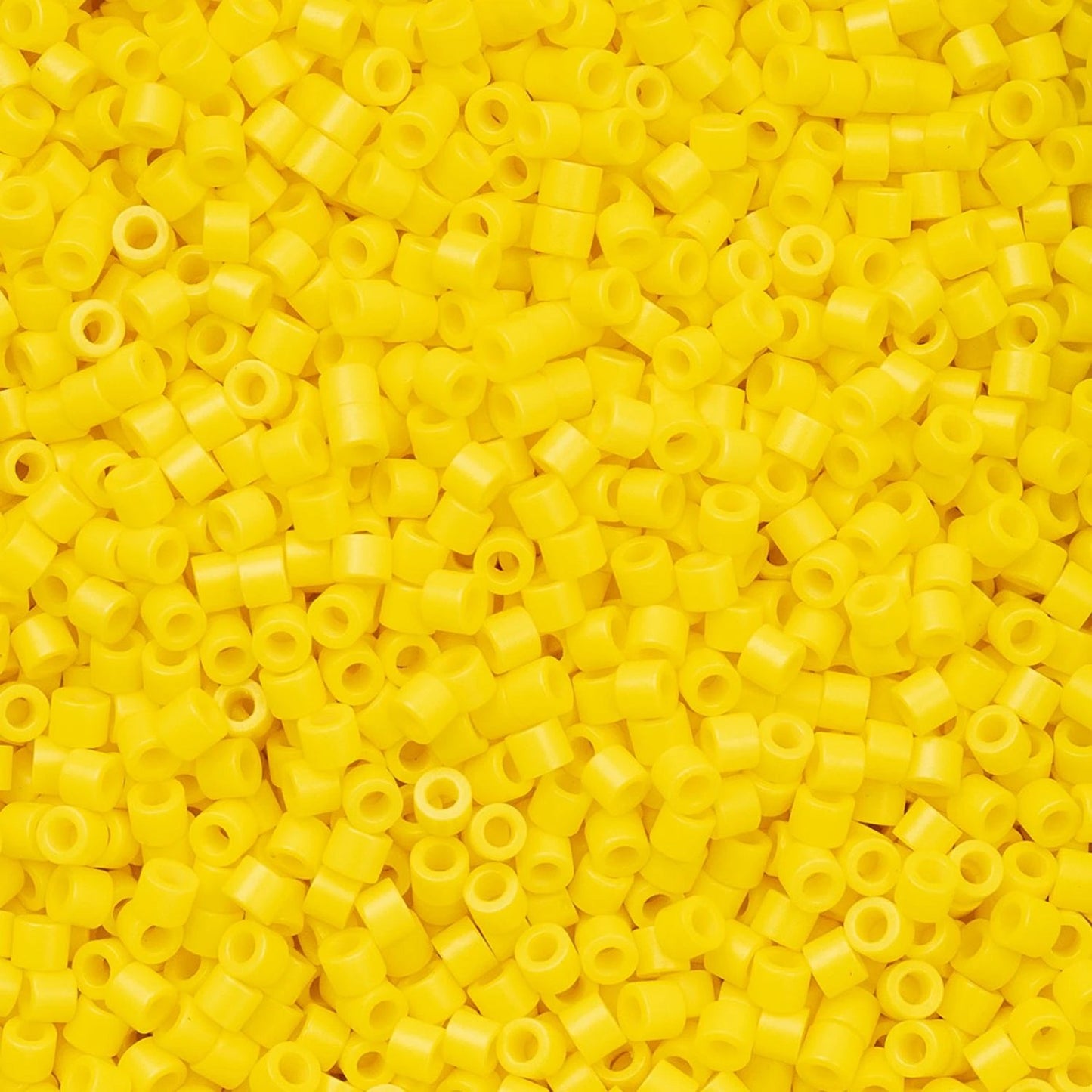 Cylin Bead 11/0 25g Bag Opaque Yellow Cylin Beads John Beads