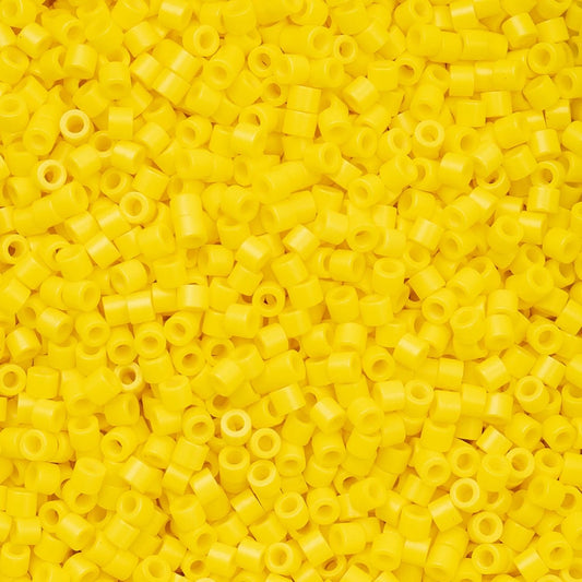Cylin Bead 11/0 25g Bag Opaque Yellow Cylin Beads John Beads