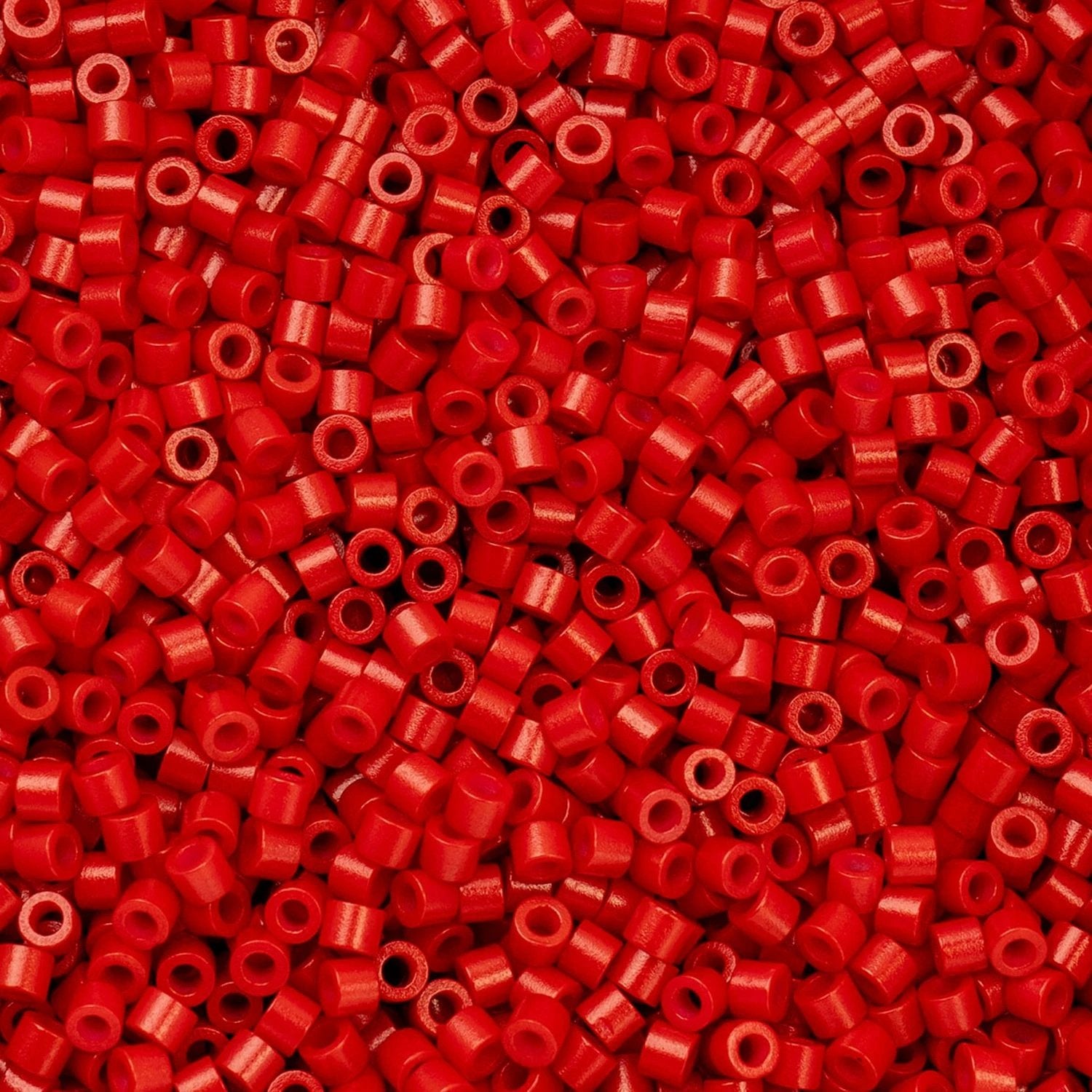 Cylin Bead 11/0 25g Bag Opaque Red Cylin Beads John Beads