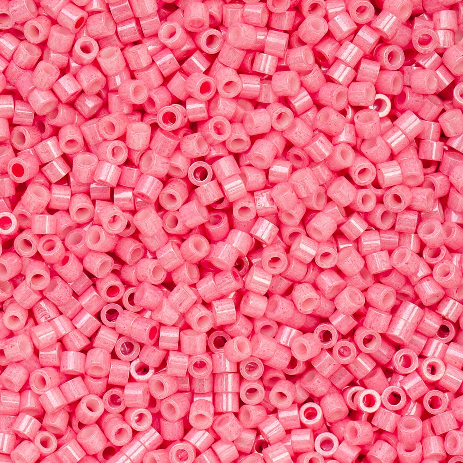 Cylin Bead 11/0 25g Bag – Opaque Pink Carnation Cylin Beads John Beads