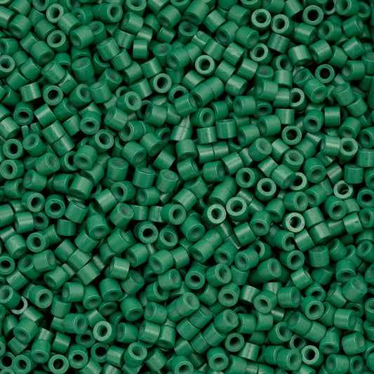 Cylin Bead 11/0 25g Bag Opaque Emerald Green Cylin Beads John Beads